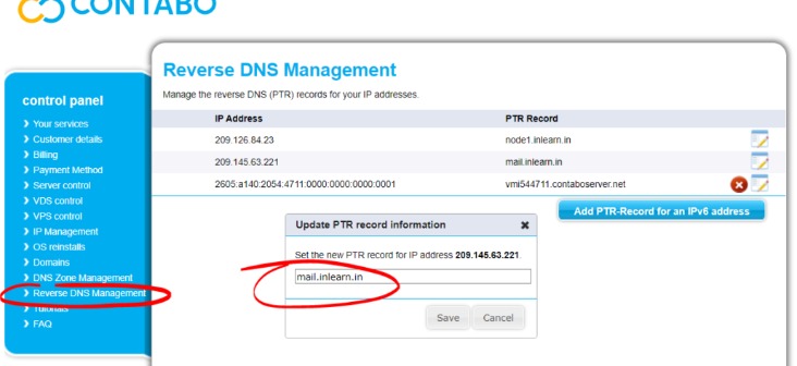 Iis How Do I Configure Reverse Dns For A Smtp Server